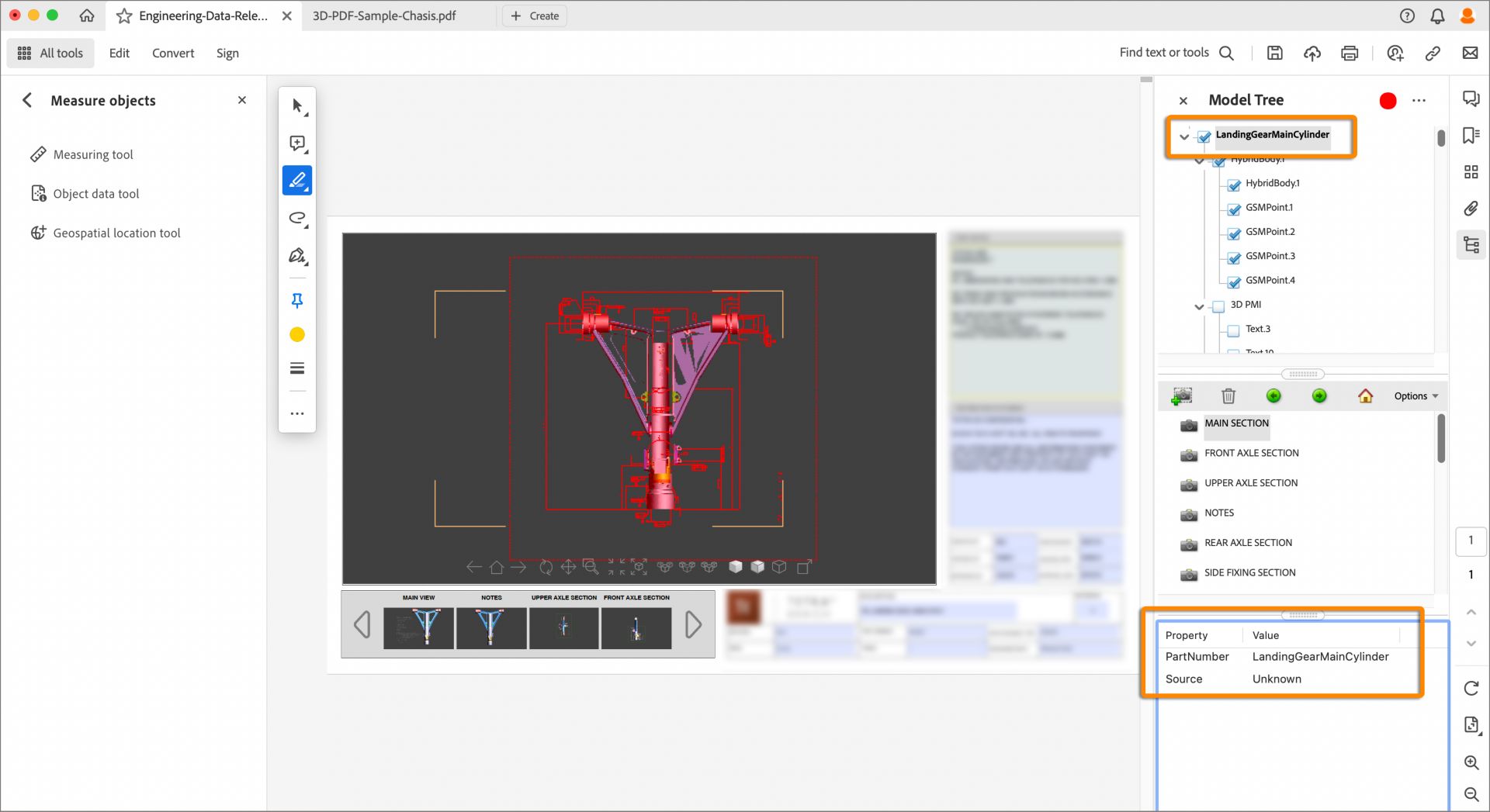 Свойства документов PDF и метаданные, Adobe Acrobat