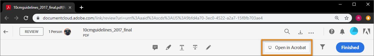 Átnézés az asztali alkalmazásban