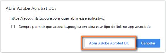 Abrir no Acrobat