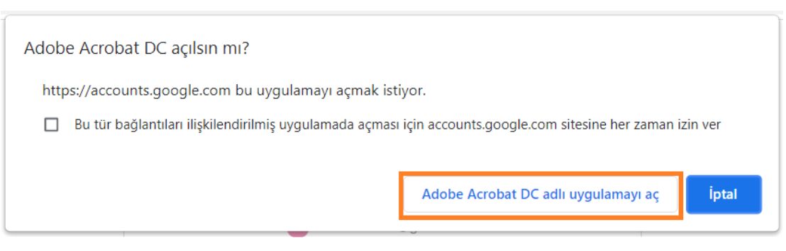 Acrobat'ta aç