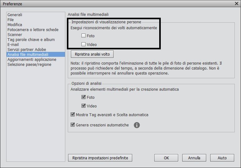 Elements Organizer si arresta in modo anomalo