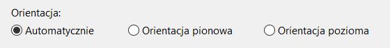Orientacja strony