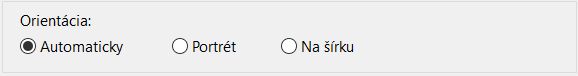 Orientácia strany