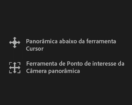 Controles de panorâmica