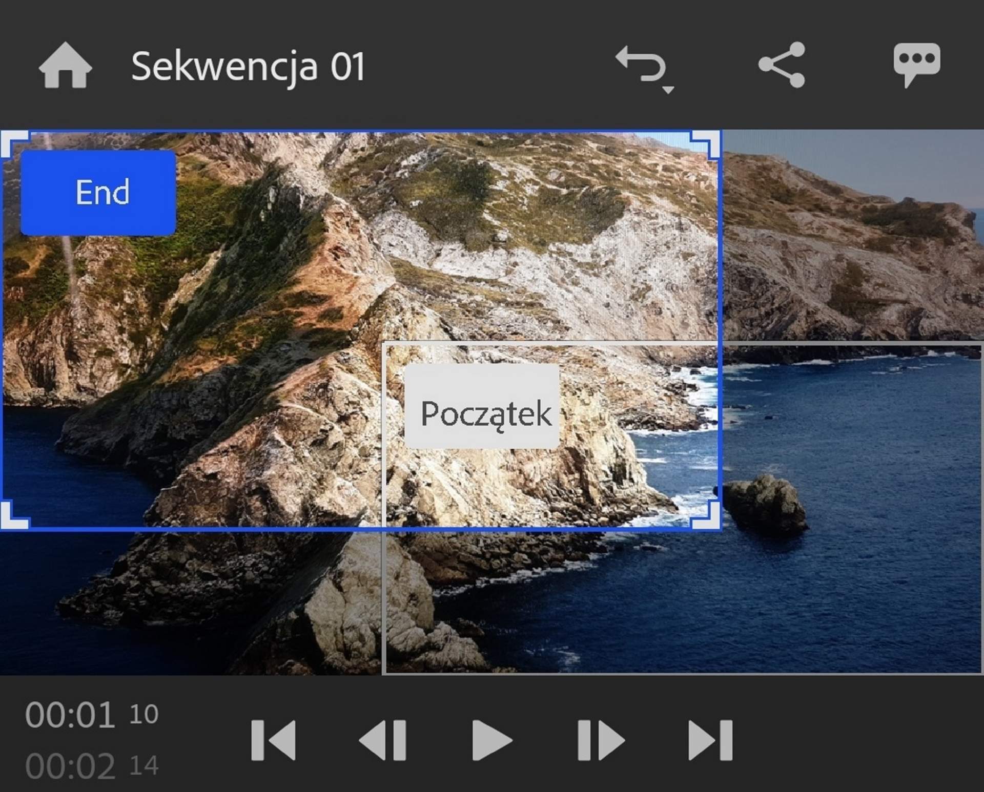panoramowanie i powiększanie