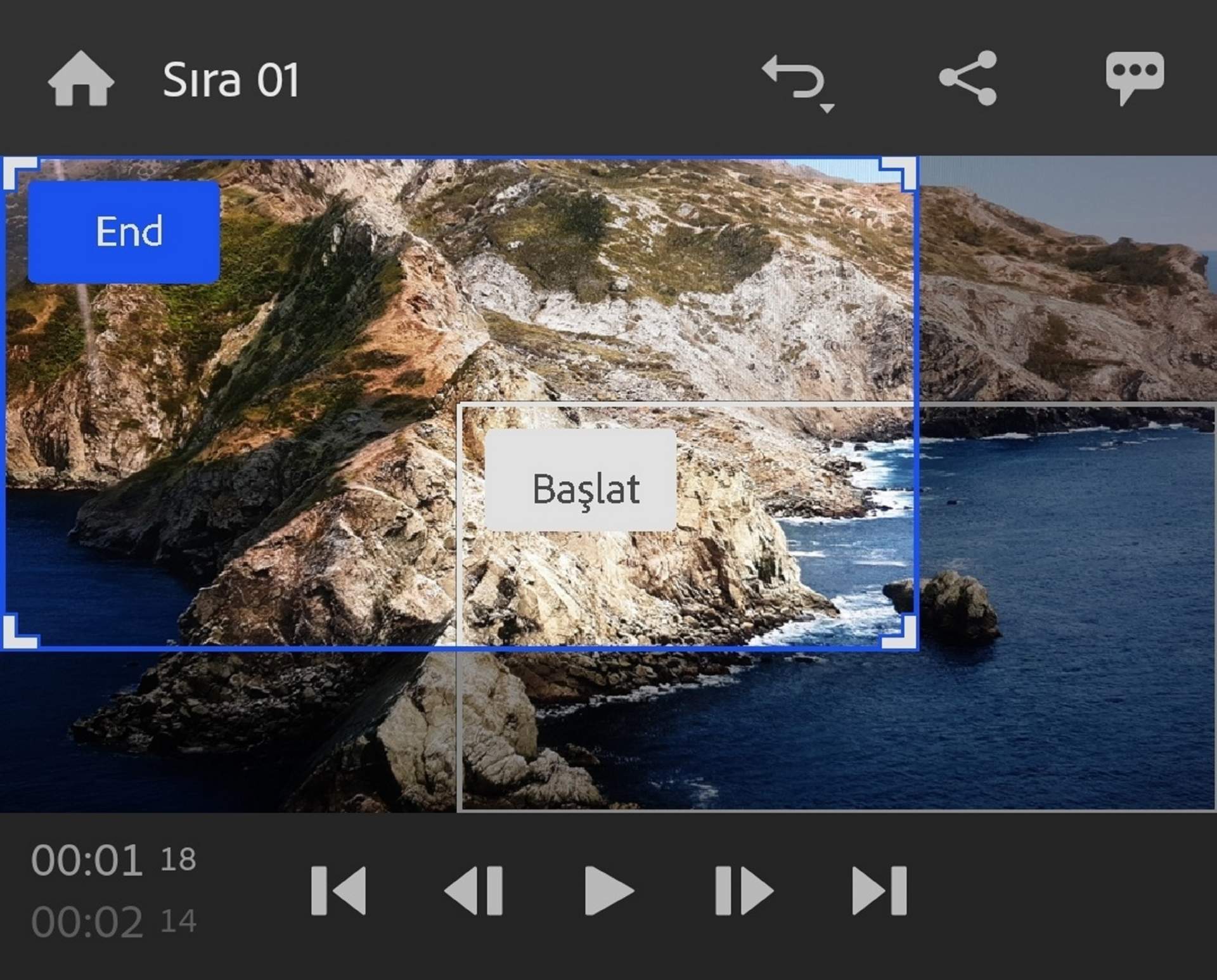 kaydırma ve yakınlaştırma