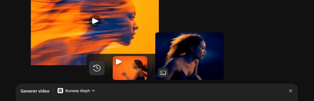 Den genererte videoen er uthevet og gjenspeiler komposisjonen til videoen som ble valgt som referanse.