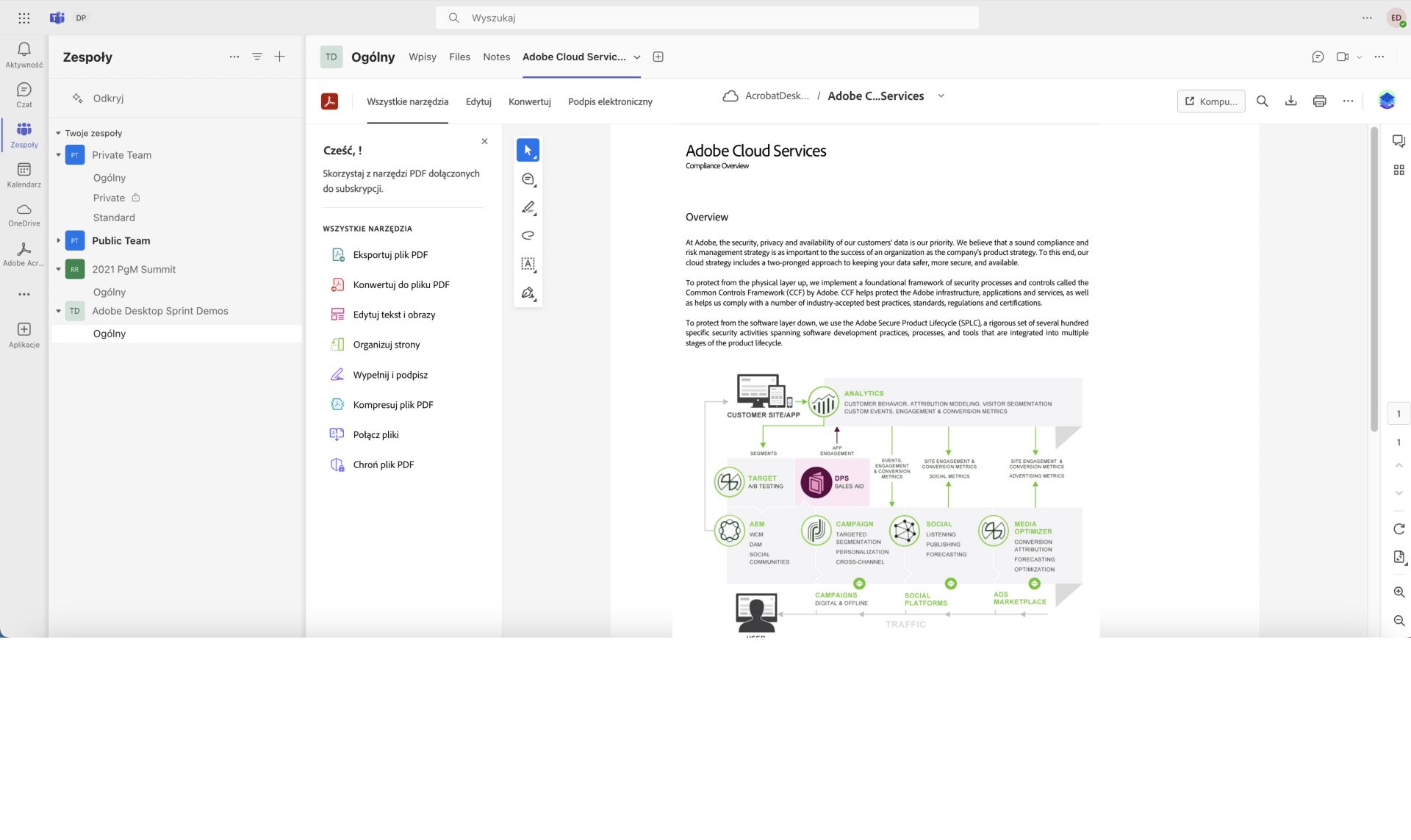 Plik PDF udostępniony jako karta