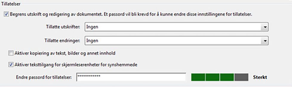 Alternativer for passordsikkerhet