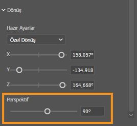 Perspektif kamerası