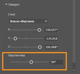 Камера перспективи