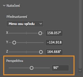 Perspektiva fotoaparátu