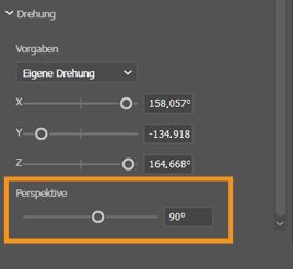 Perspektivische Kamera