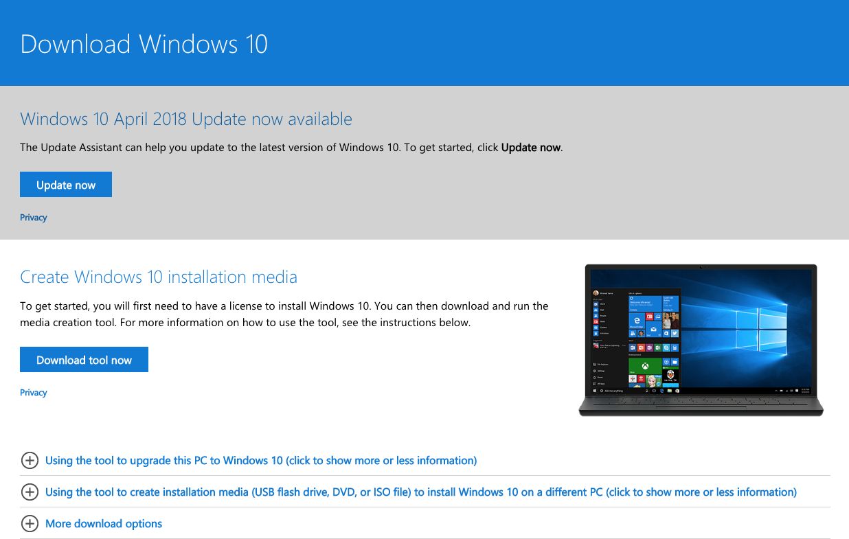 Klicke hier, um das neueste Update zu installieren