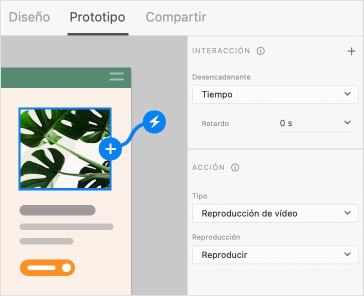 Reproducir automáticamente: modo de prototipo