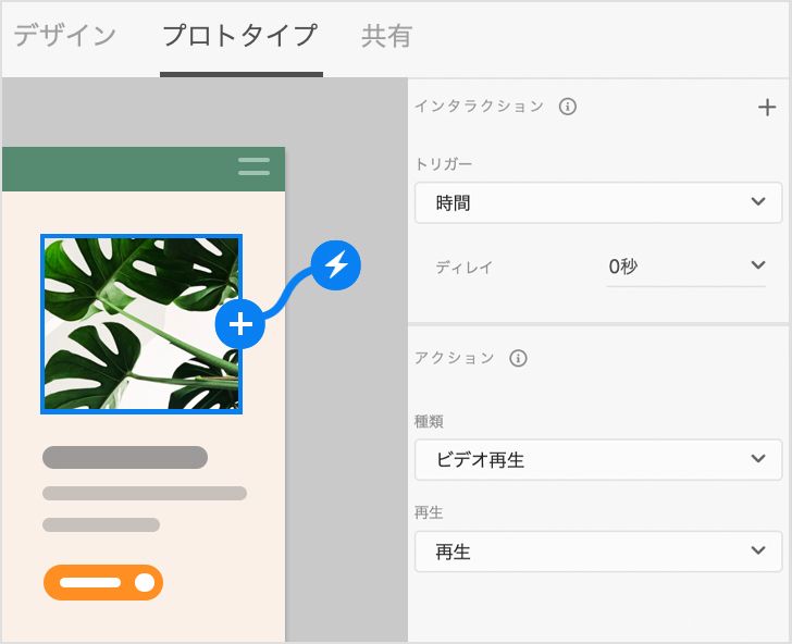 自動再生する - プロトタイプモード