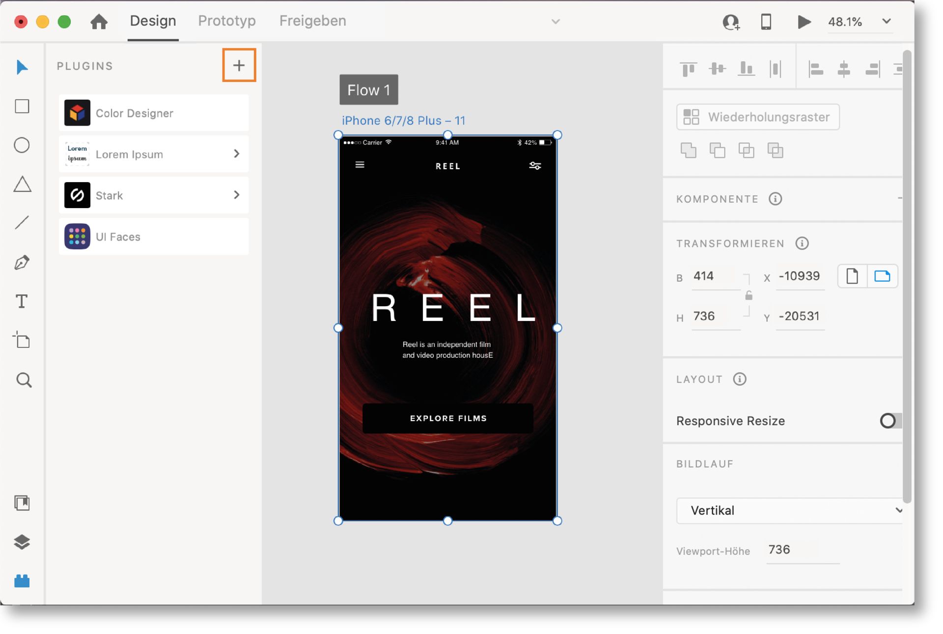 Plug-ins anzeigen und installieren