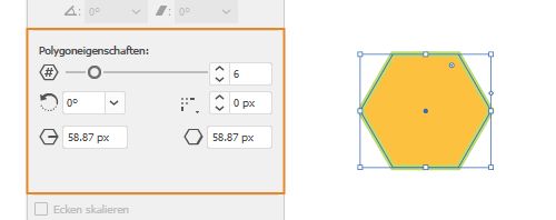 Eigenschaften von interaktiven Formen | Polygon