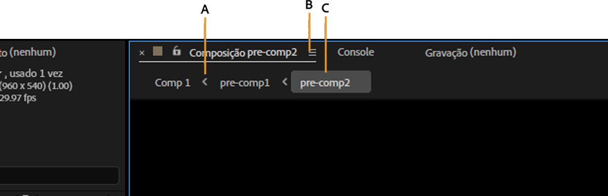 Navegador de composição