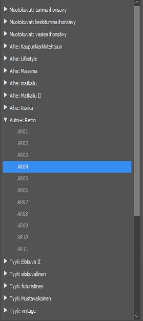Uudet Premium-esimääritykset Esimääritykset-paneelissa