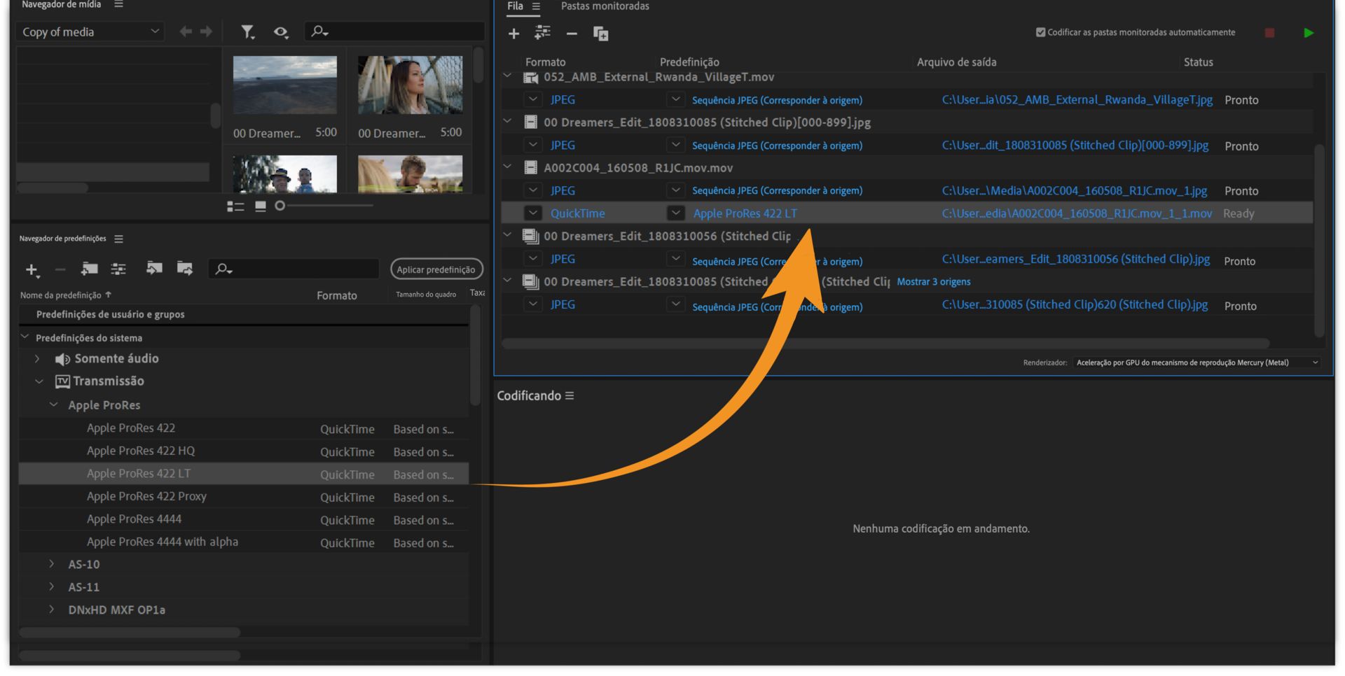 Aplicar predefinição