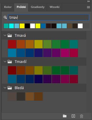Wyszukiwanie ustawień predefiniowanych