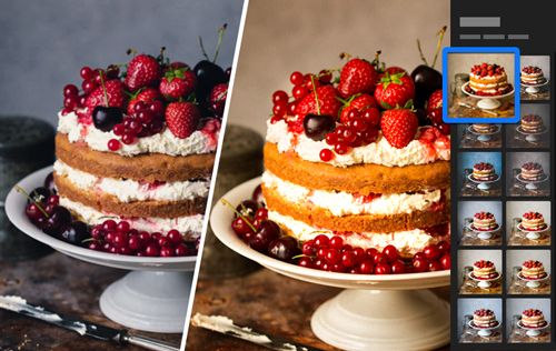 Rekommenderade förinställningar i Lightroom