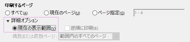 編集／スナップショットを選択