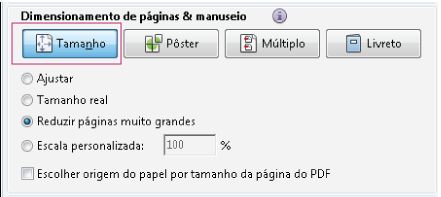 Imprimir PDFs no Acrobat Reader