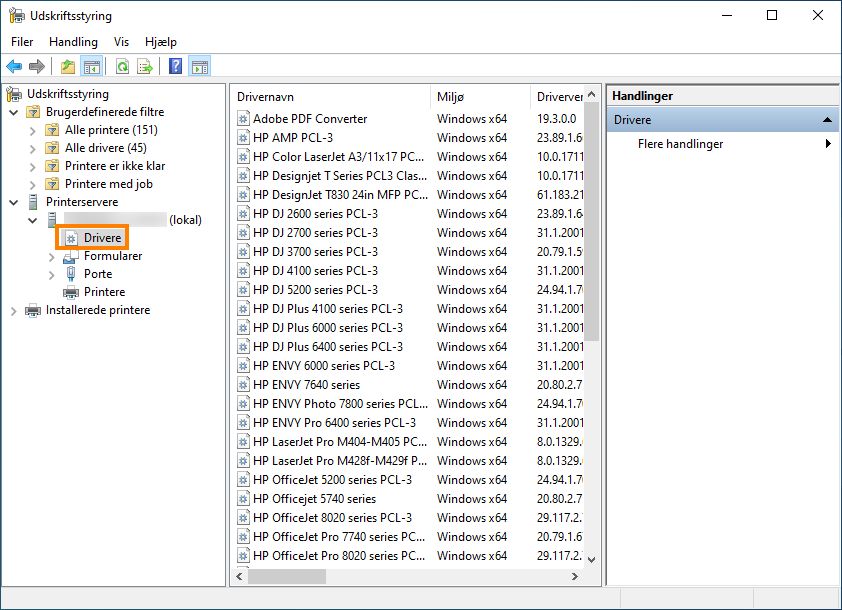 Fjern Adobe PDF Converter-driver