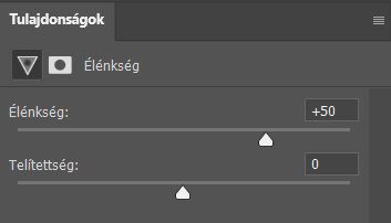 Tulajdonságok panel