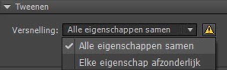 Eigenschappen voor tweening