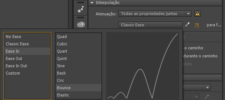 Lista de predefinições de atenuação