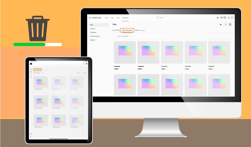 Clouddocumenten verwijderen