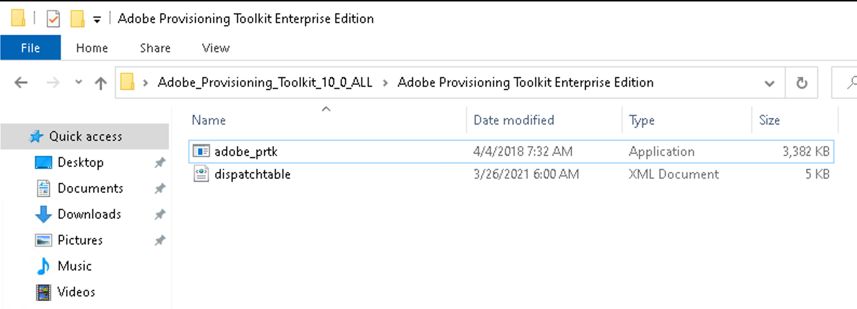 PRTK-verktyget på Windows