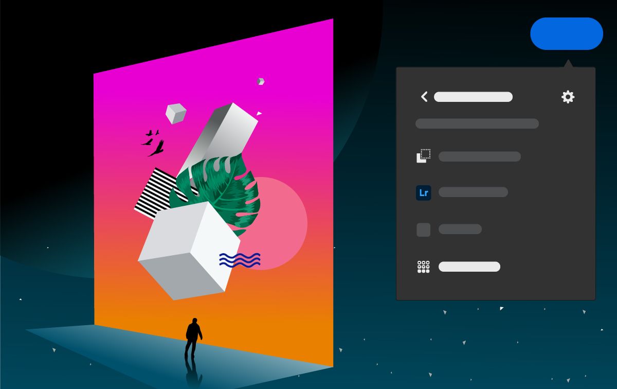 A cartoon of a seal with sunglasses on a plate