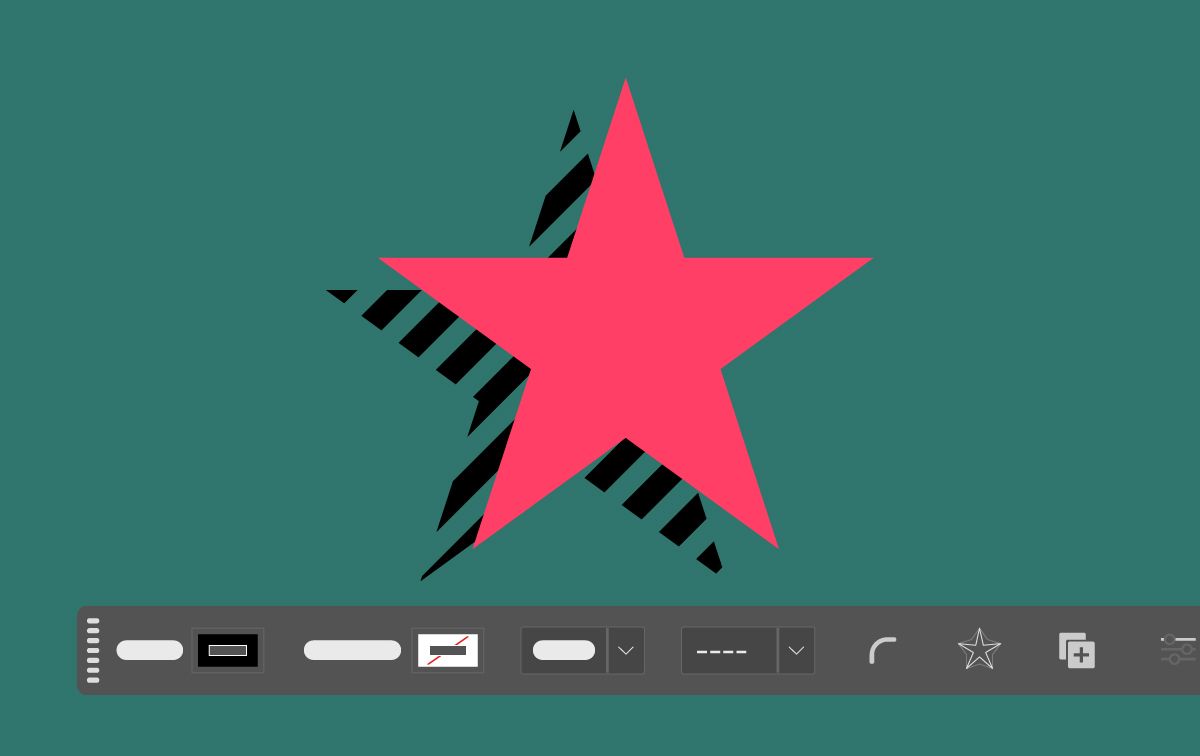 En tegneserie af en sæl med solbriller på en tallerken
