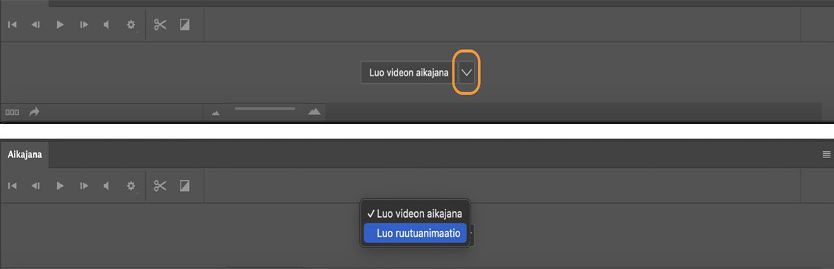 Ruutuanimaation luominen
