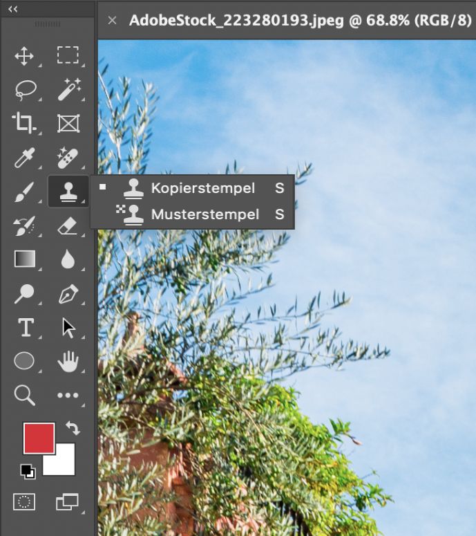 Auswahlwerkzeuggalerie in Photoshop