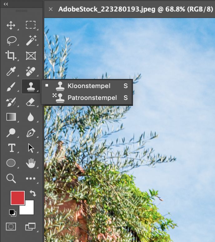 Galerie met selectietools in Photoshop