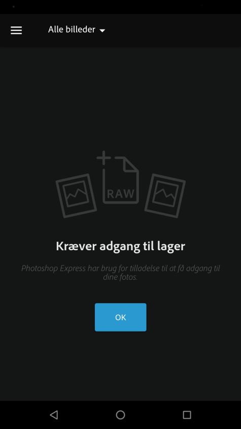 Adgang til fotos fra din Android-enhed