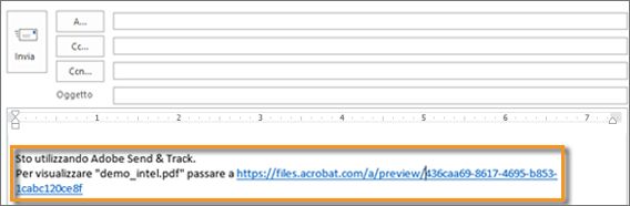 Collegamento per i file allegati
