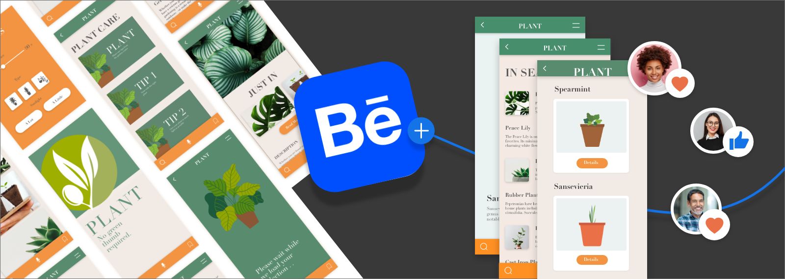 Публикуйте свои проекты из XD в Behance, чтобы показать их творческому сообществу.