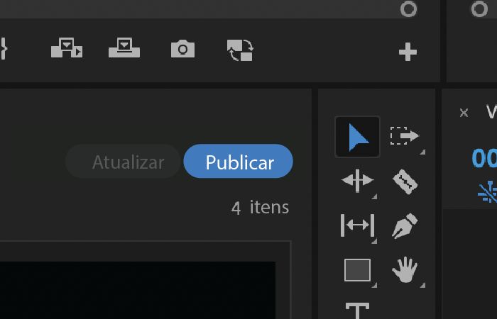 Publicar alterações no Team Projects