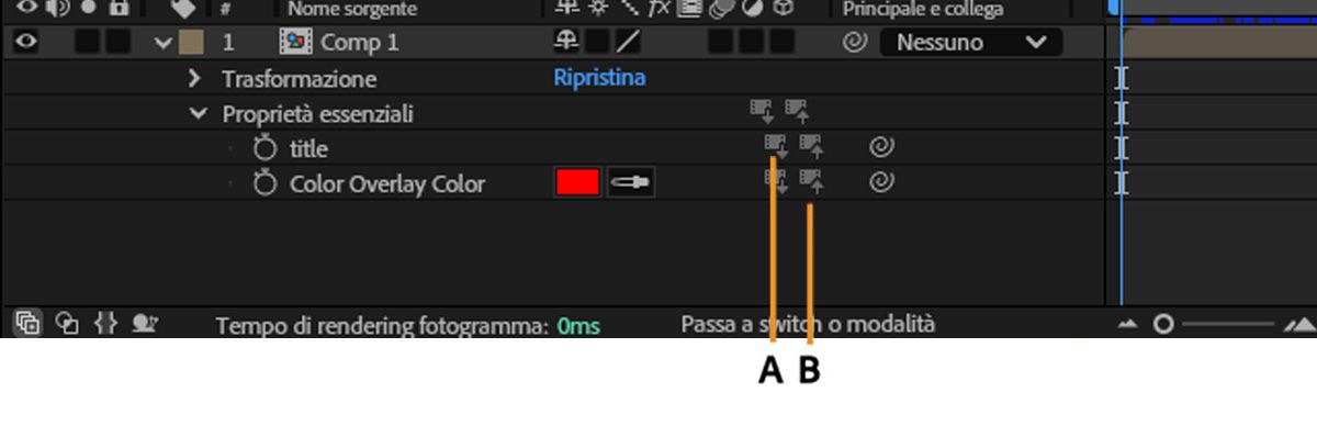 Pulsanti Estrai e Applica