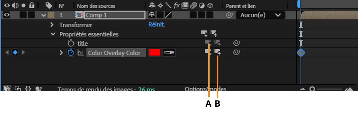 Boutons Extraire et Transmettre