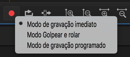 Modos de gravação