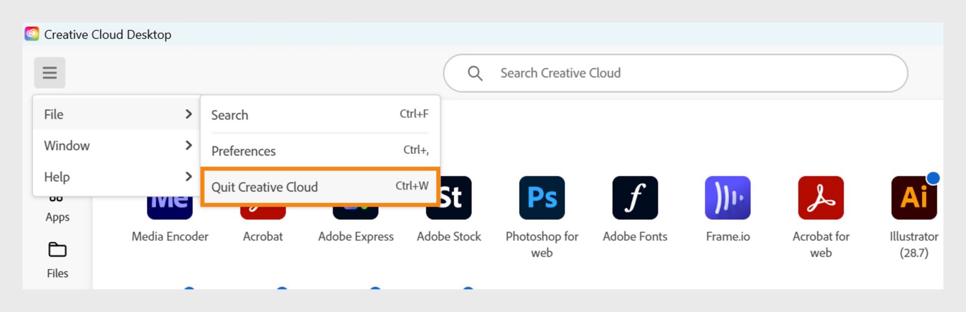 Creative Cloud デスクトップアプリ | ファイルの同期をオンにできない