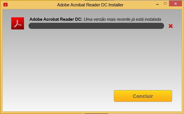 Instalar a partir do Centro de Download do Acrobat Reader