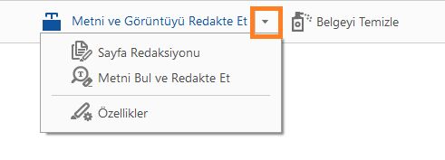 Metni ve Görüntüyü Redakte Et